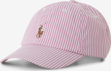 Polo Ralph Lauren Кепка в Ярко-розовый: спереди
