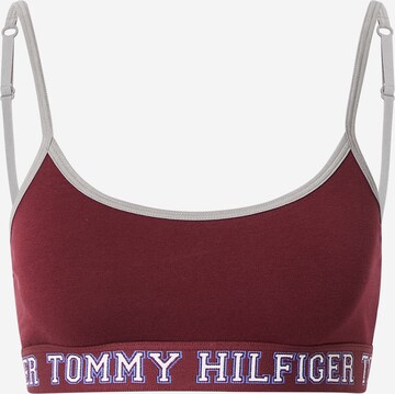 Tommy Hilfiger Underwear Bralette Bra in Red: front