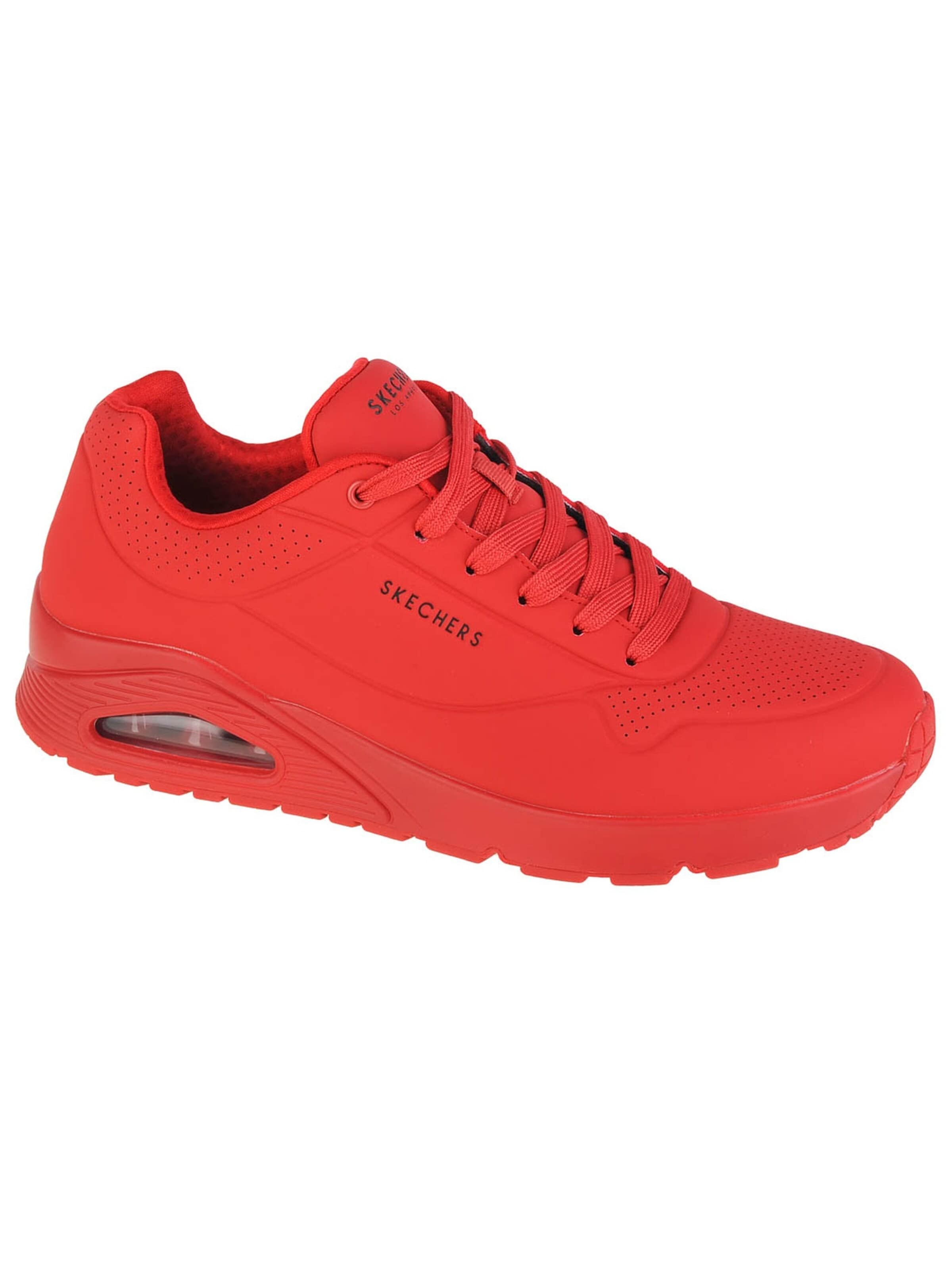 SKECHERS Sneakers laag 'Skechers Uno-Stand On Air' in Rood: voorkant