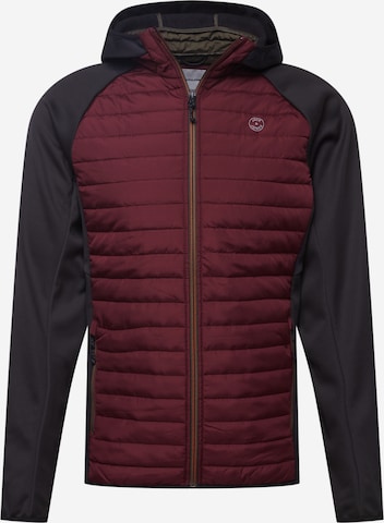 Coupe regular Veste mi-saison JACK & JONES en rouge : devant