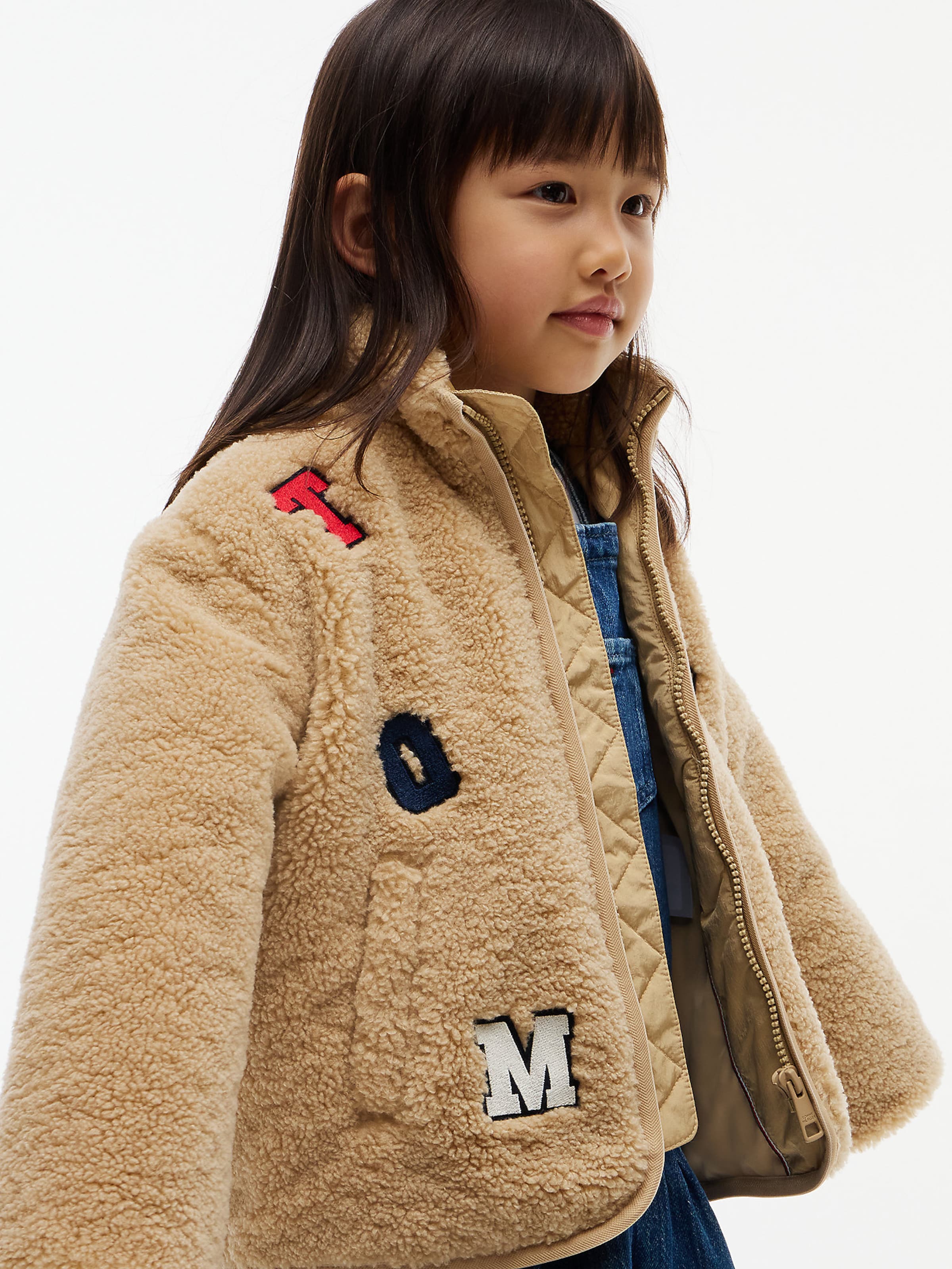 TOMMY HILFIGER Between-season jacket in Beige