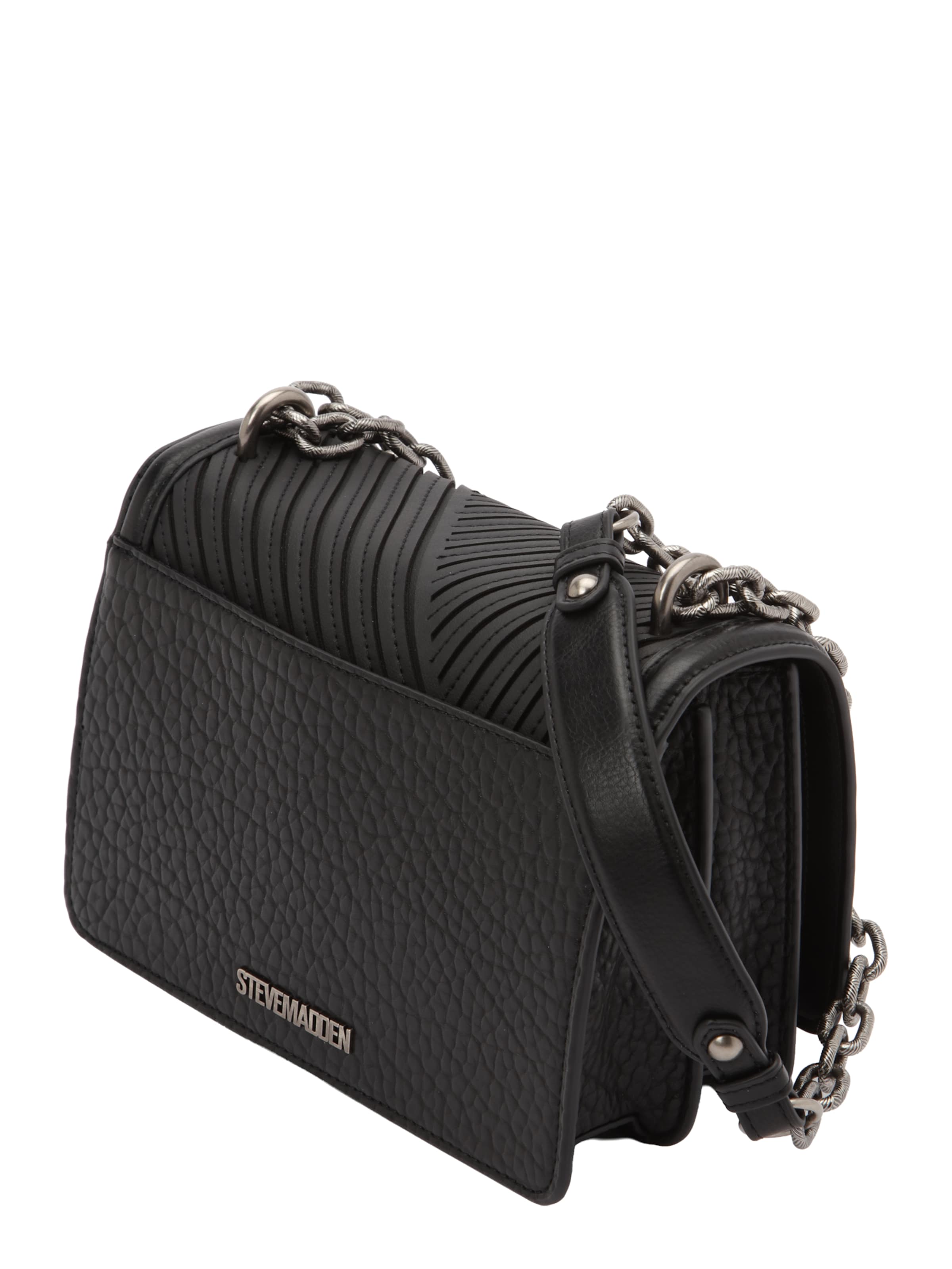 juoda STEVE MADDEN Rankinė su ilgu dirželiu 'Balize': šonas