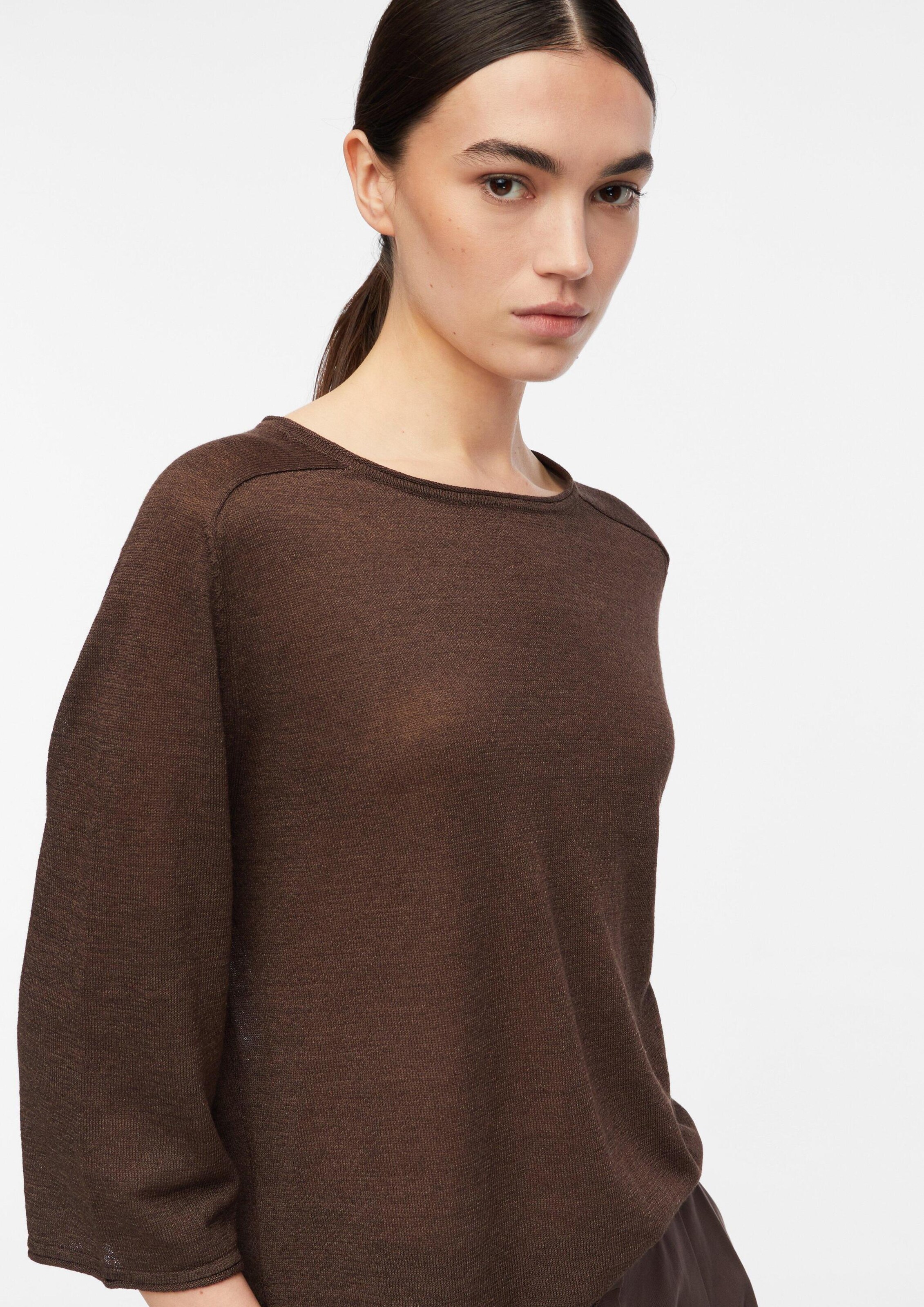 Pull-over COMMA en marron