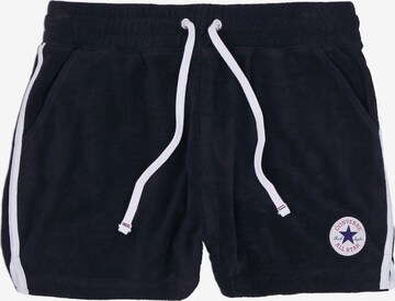 CONVERSE Pajama Pants in Blue: front