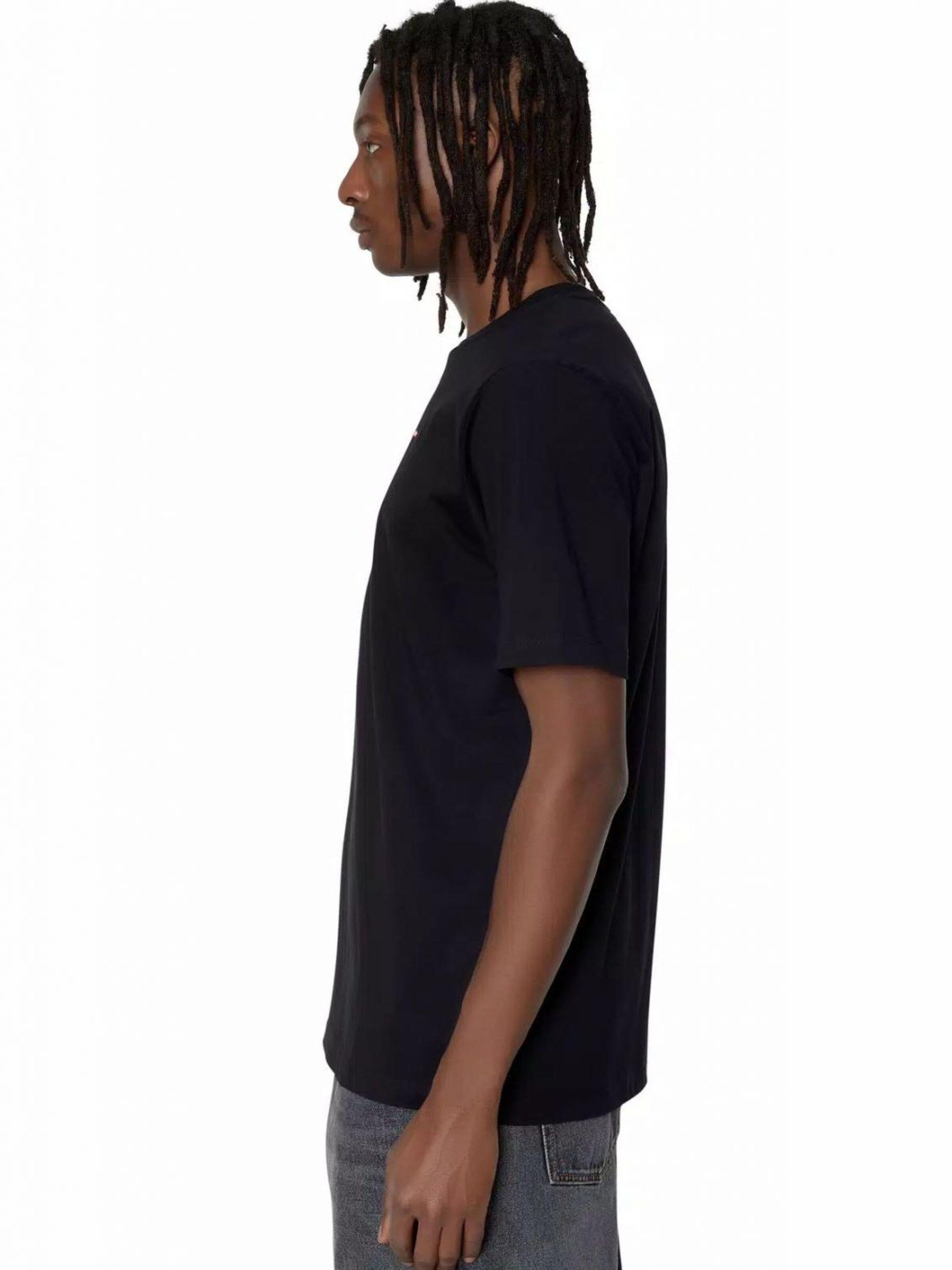 DIESEL - Camiseta en negro