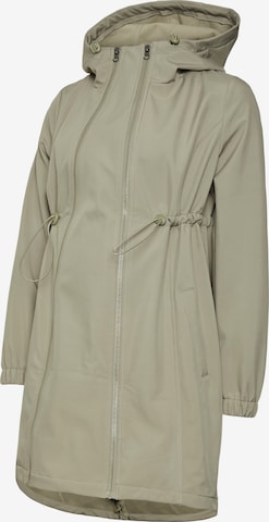 Manteau fonctionnel 'Nell' MAMALICIOUS en vert : devant