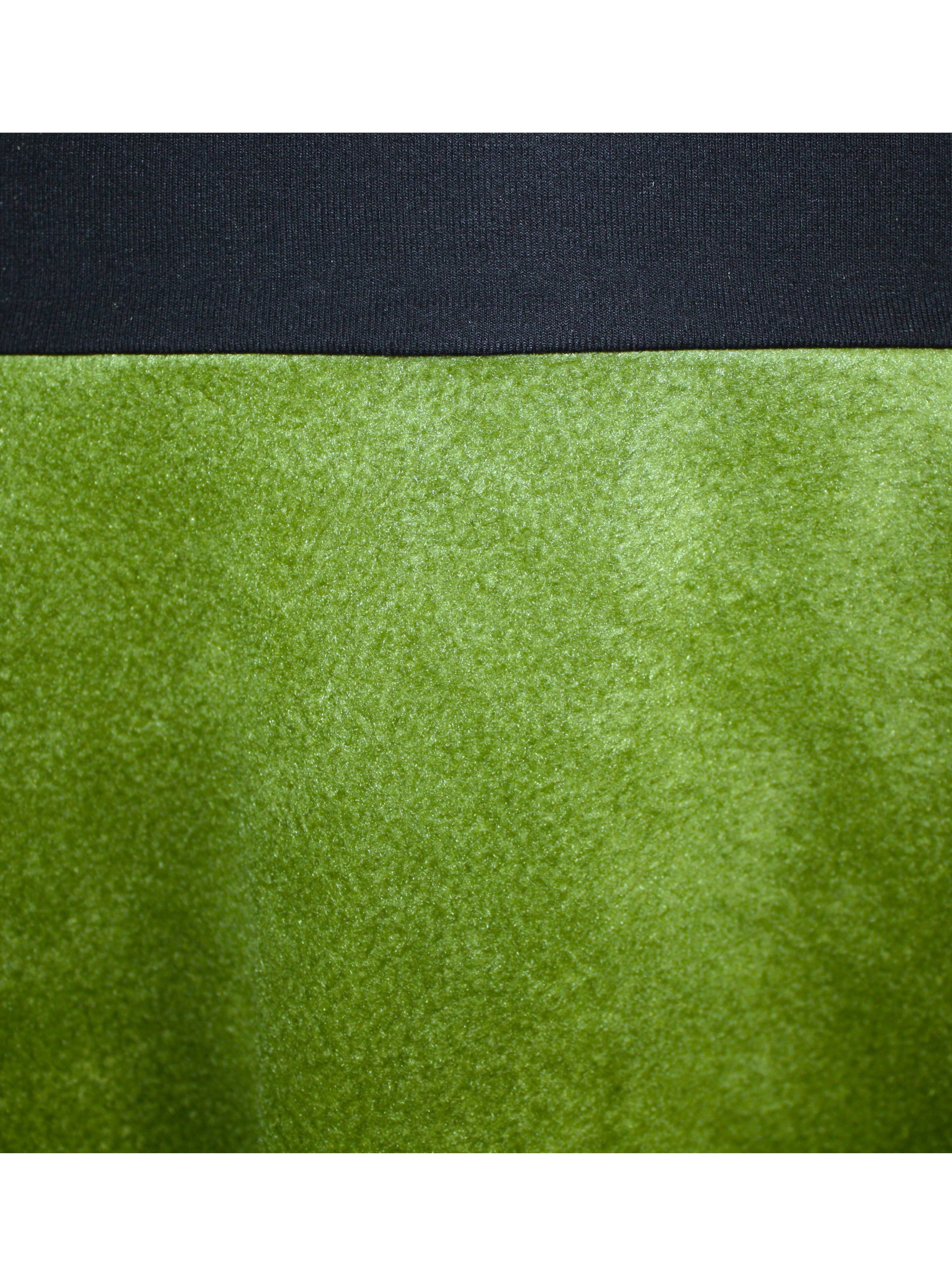 dunkle design Rock 'A-Linie Fleece'‌‌‌‌‌ in Grün