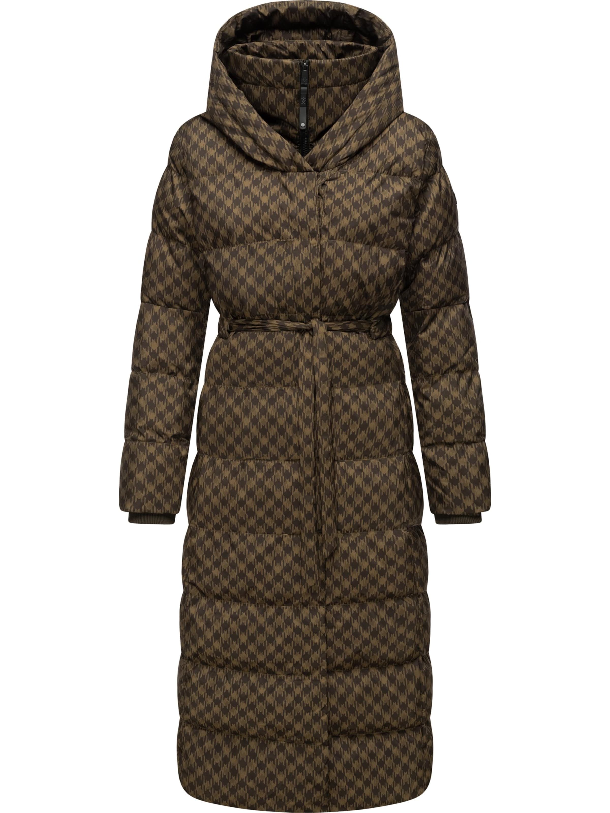 Ragwear Winter coat 'Niara' in Brown: front