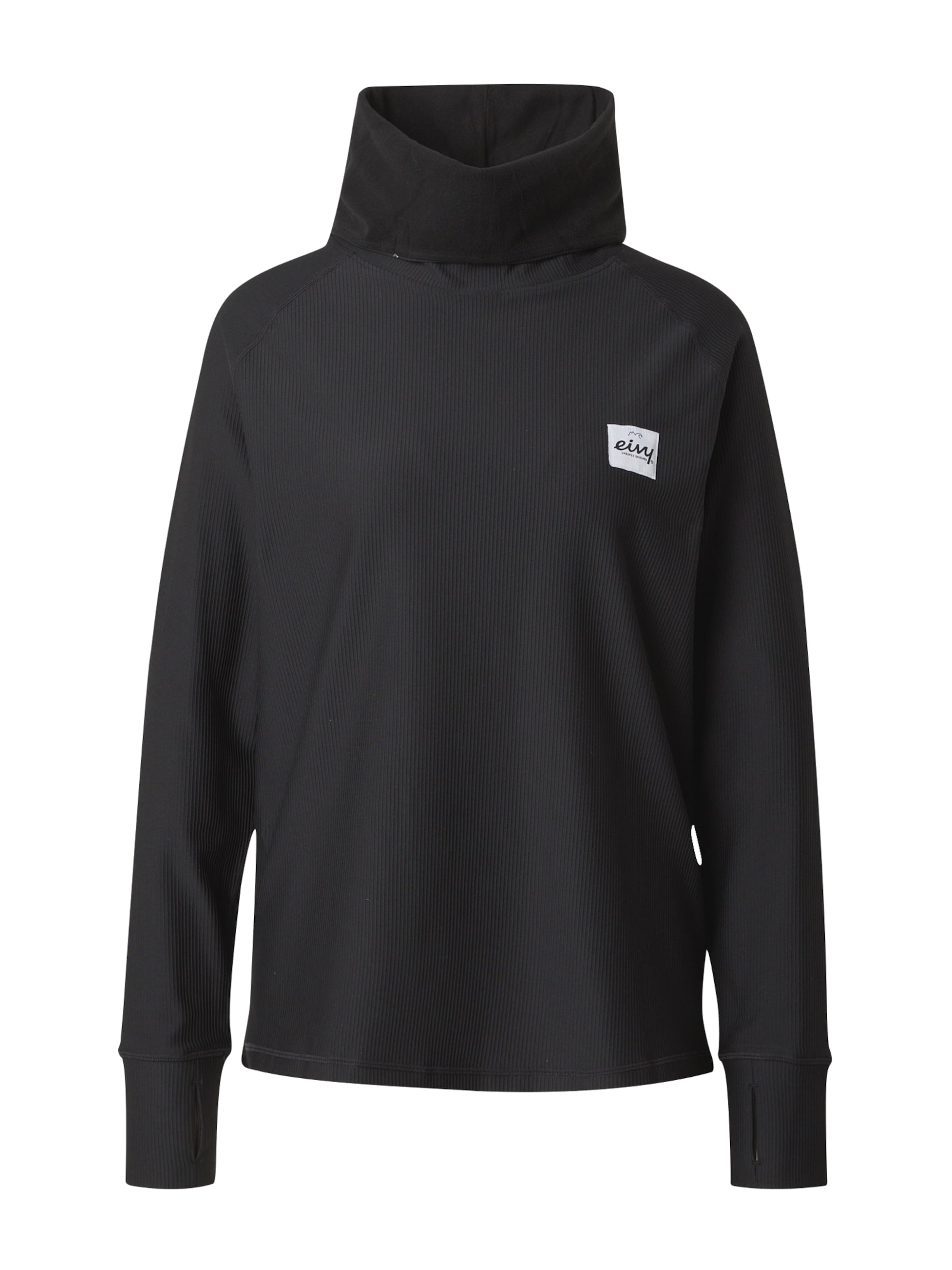 Eivy Sportpullover 'Boyfriends' in Schwarz: Vorderseite