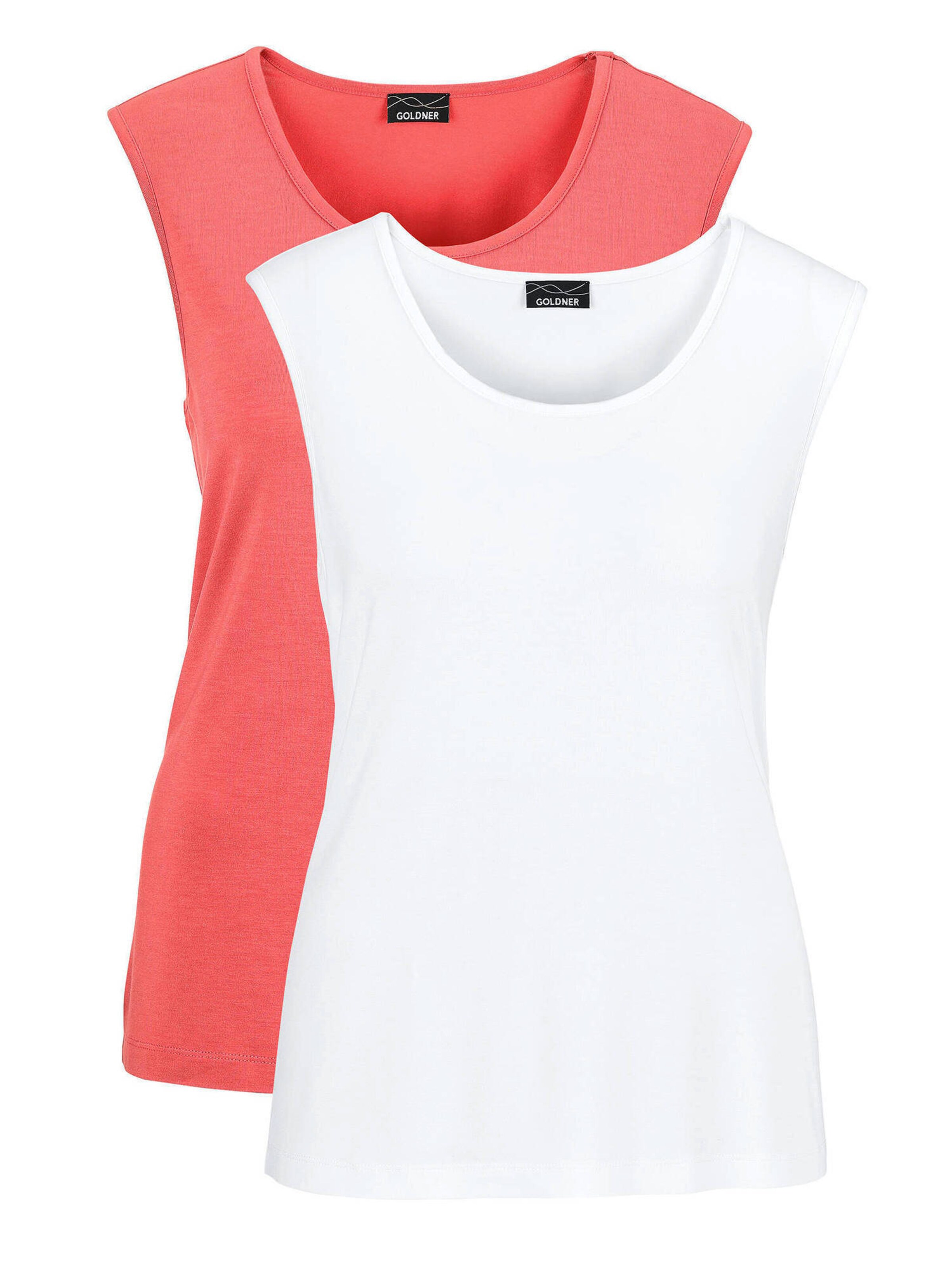 Goldner Top in Oranje: voorkant