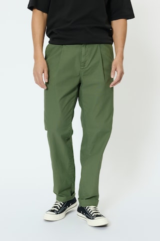 Regular Pantalon à pince 'Hart ' Matinique en vert : devant