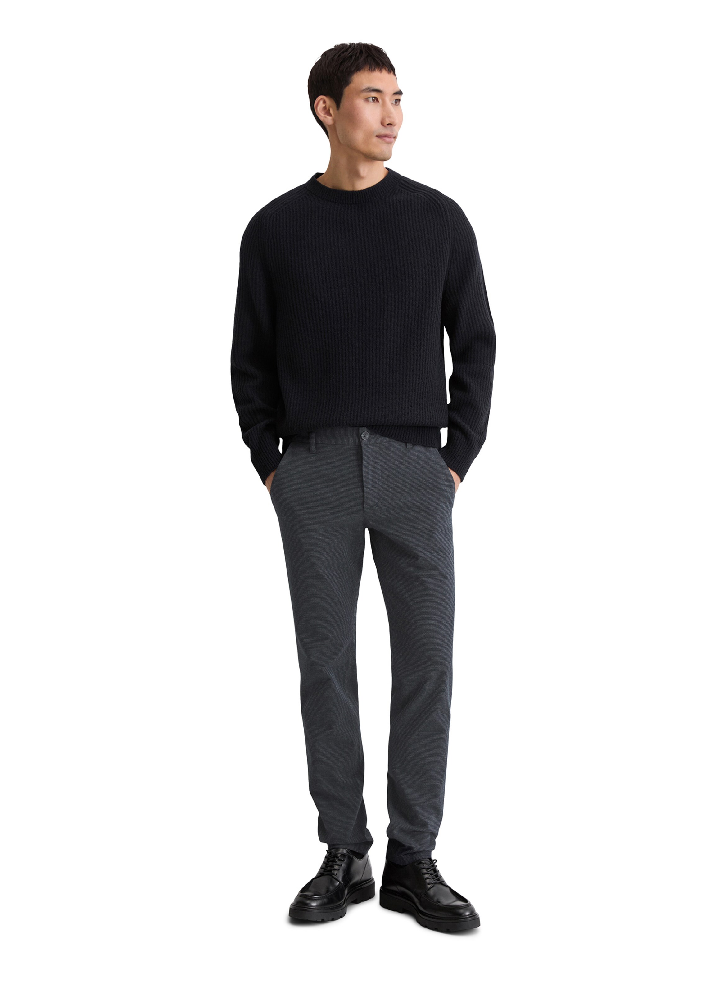 Marc O'Polo Regular Chinohose in Blau