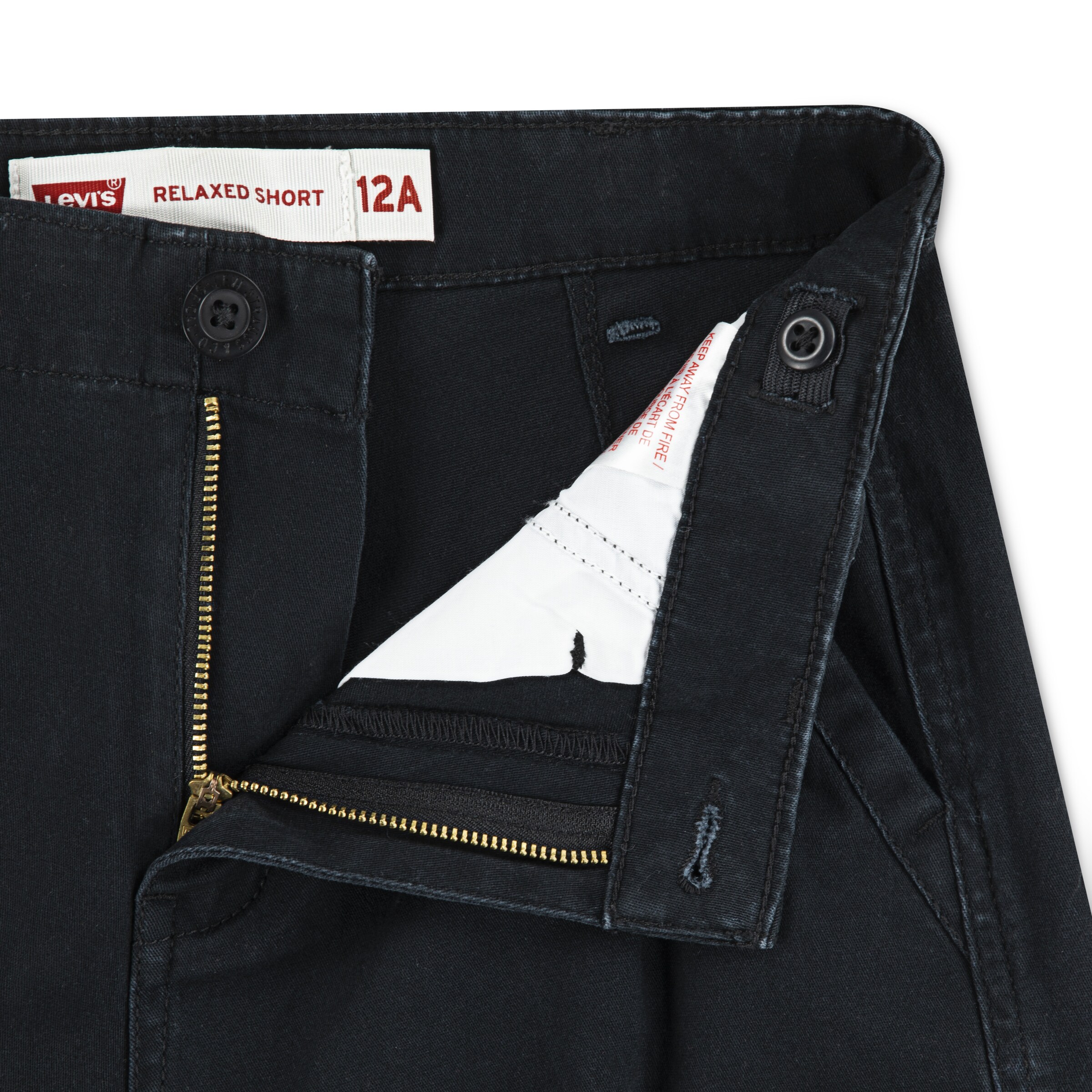 Levi's Kids Regular Pants in Black