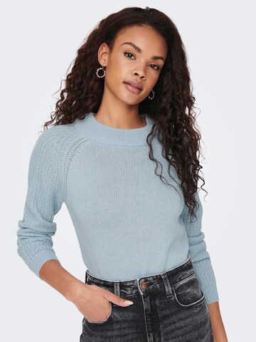 JDY Pullover 'LENETTE' in Blau