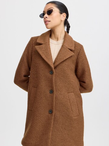 Manteau mi-saison b.young en marron