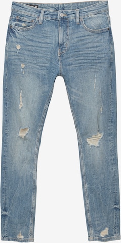 Pull&Bear Skinny Farkut värissä sininen: etupuoli