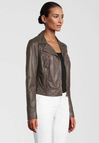 Goosecraft Jacke GC Megan biker in Beige