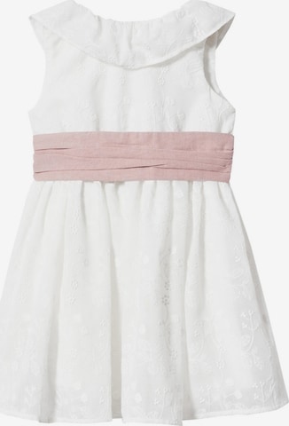 MANGO KIDS Dress 'Valeria' in White: front