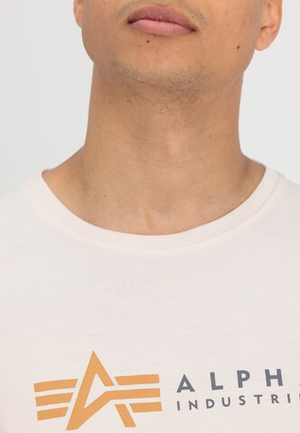 T-Shirt ALPHA INDUSTRIES en beige