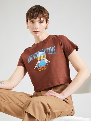 Trendyol Shirt in Brown