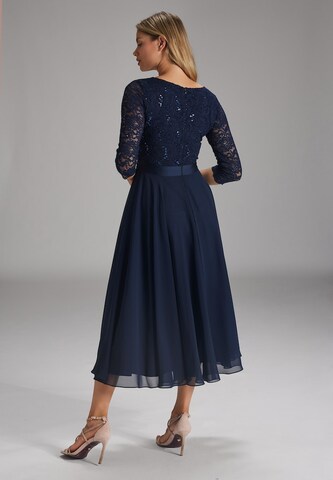 SWING Cocktailjurk in Blauw