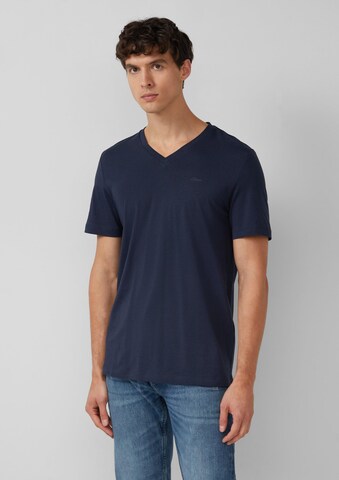s.Oliver Shirt in Blau: Vorderseite