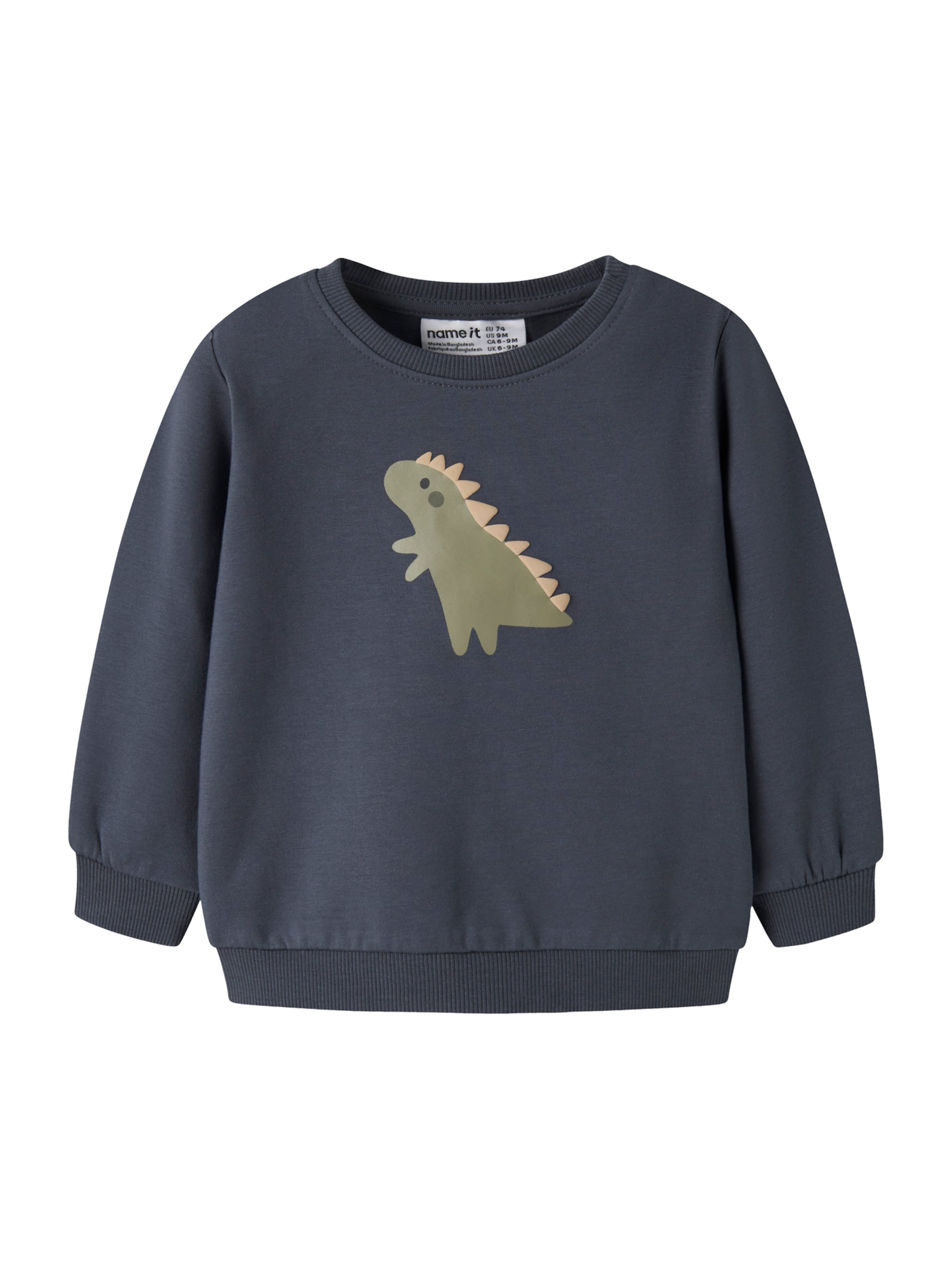 NAME ITSweater majica 'NBMVONNE' - plava boja: prednji dio