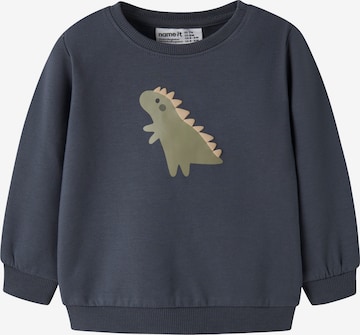 NAME ITSweater majica 'NBMVONNE' - plava boja: prednji dio