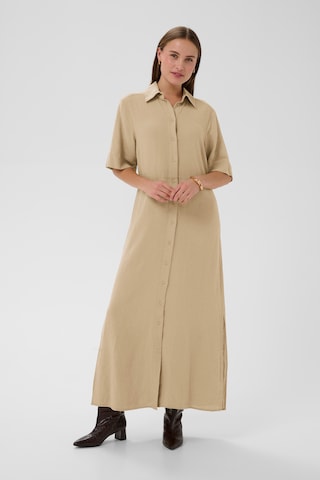 Robe 'Aria' SOAKED IN LUXURY en beige : devant