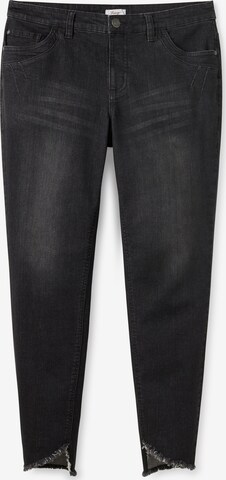 SHEEGO Slim fit Jeans in Black: front