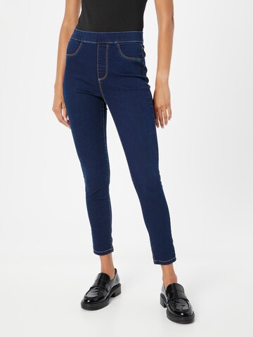 Skinny Jeggings 'Eden' de la Dorothy Perkins pe albastru: față