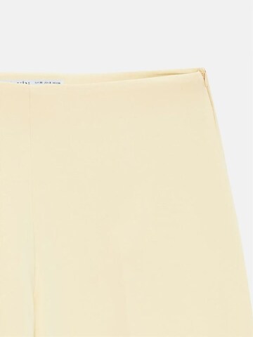 Dilvin Wide leg Pants in Beige