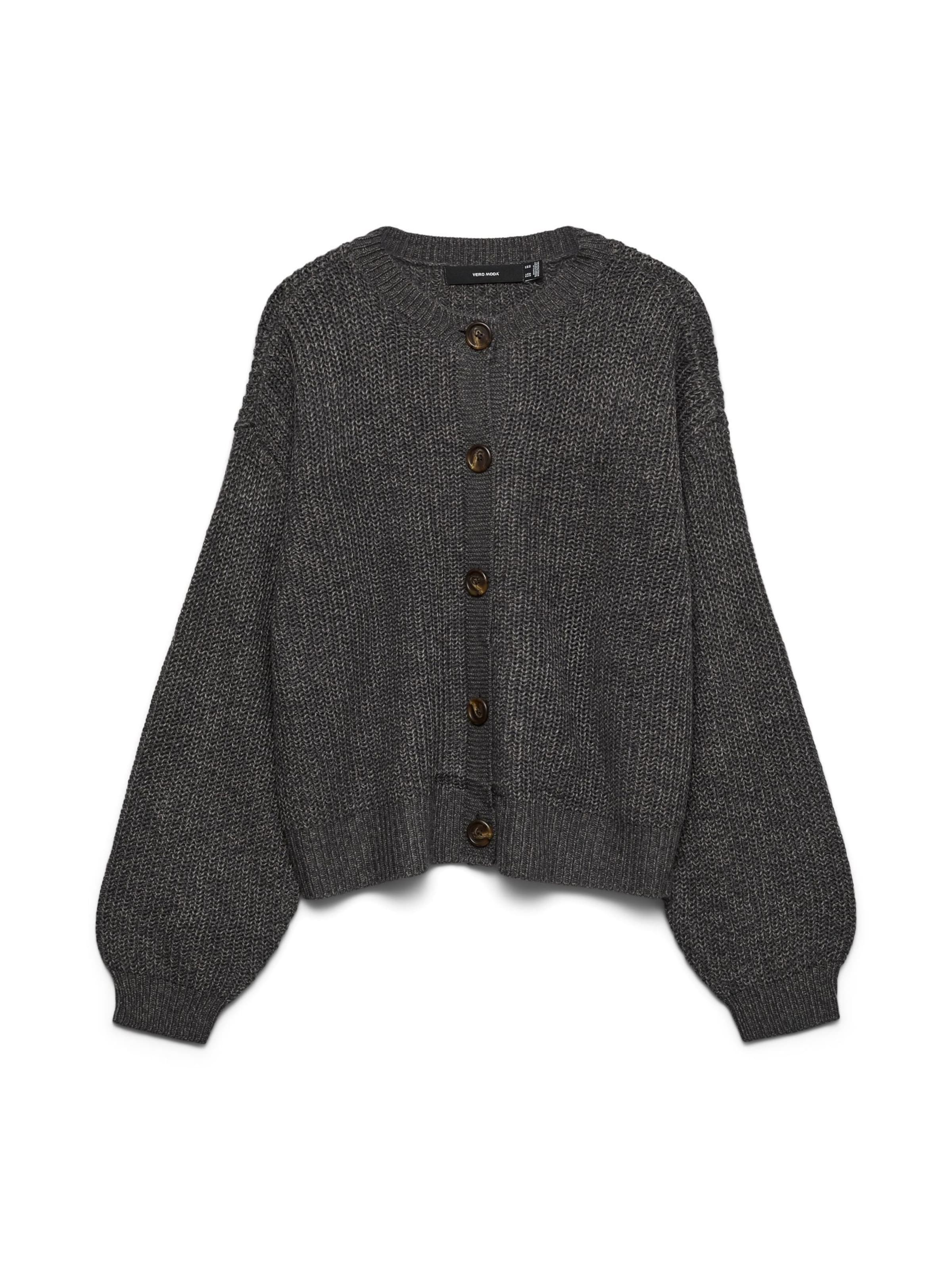 VERO MODA Knit Cardigan 'VMLea' in Anthracite, Item view