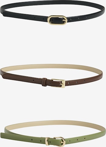 PIECESRemen - smeđa boja: prednji dio