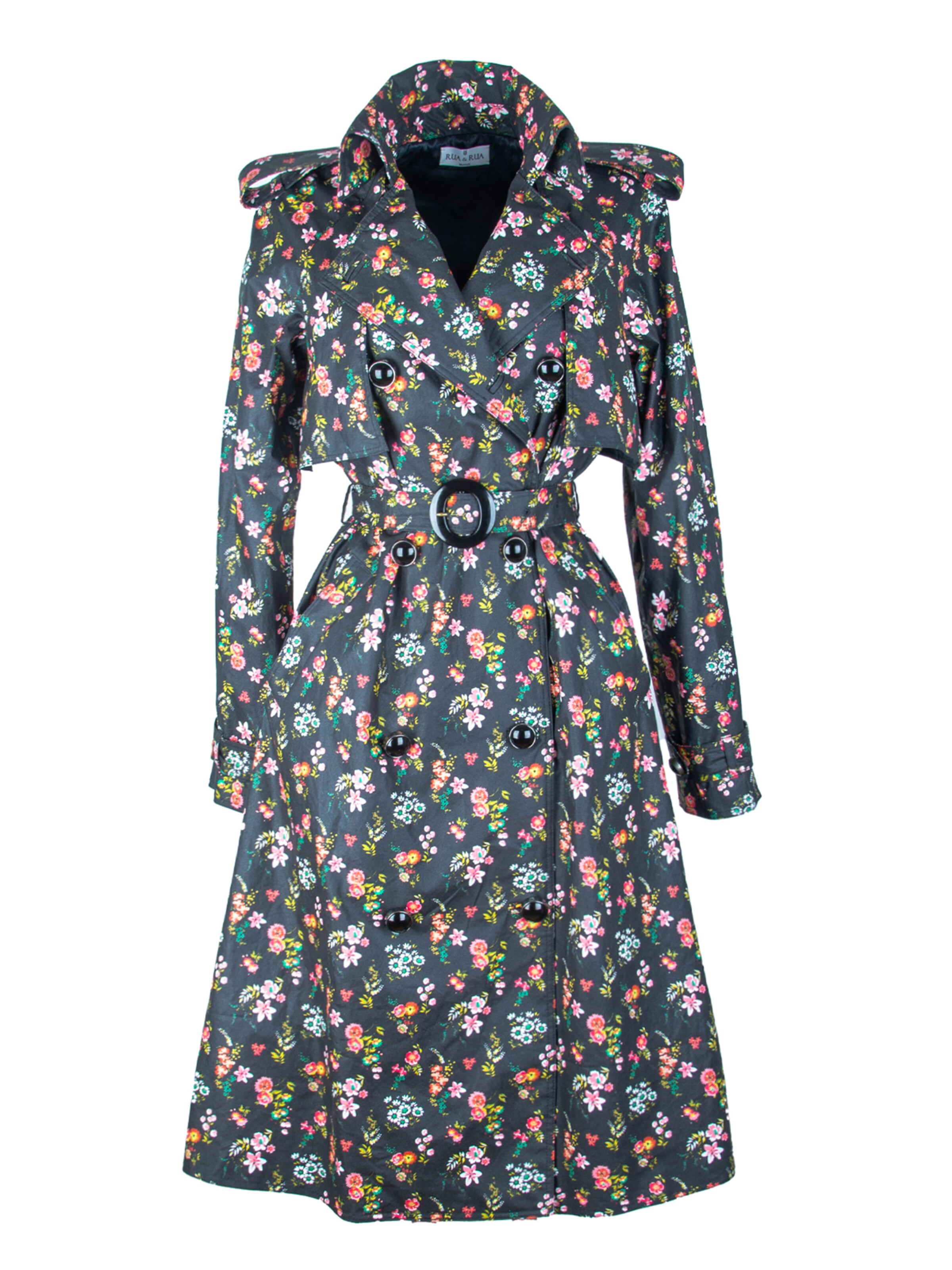 Rua & Rua Übergangsmantel in Mischfarben: Vorderseite