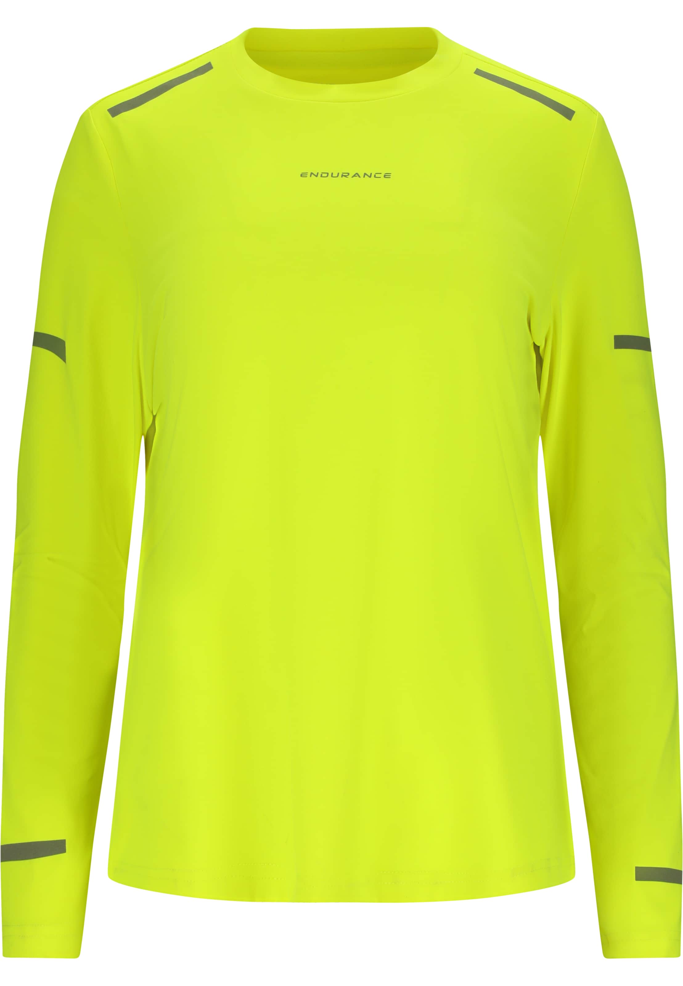 ENDURANCE Langarmshirt 'Ailey' in Gelb: Vorderseite