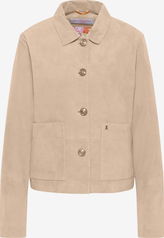 Frieda & Freddies NY Between-Season Jacket in Beige: front