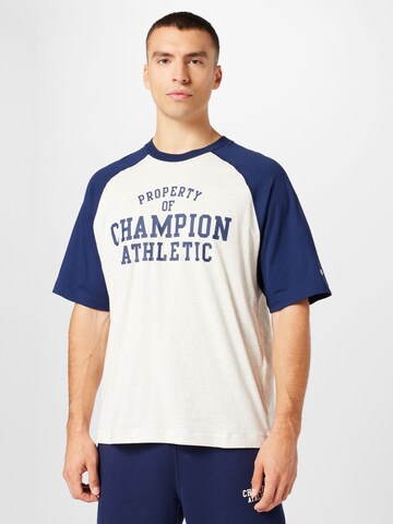 Champion Authentic Athletic Apparel - Camiseta 'Legacy' en blanco: frente