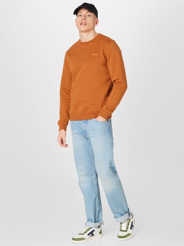 BLEND Sweatshirt 'Downton' in Braun