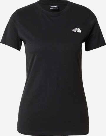 THE NORTH FACE Performance Shirt 'SIMPLE DOME' in Black: front