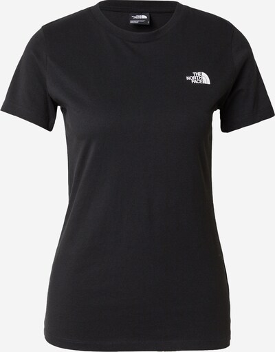 THE NORTH FACE T-Shirt 'SIMPLE DOME' in schwarz / weiß, Produktansicht