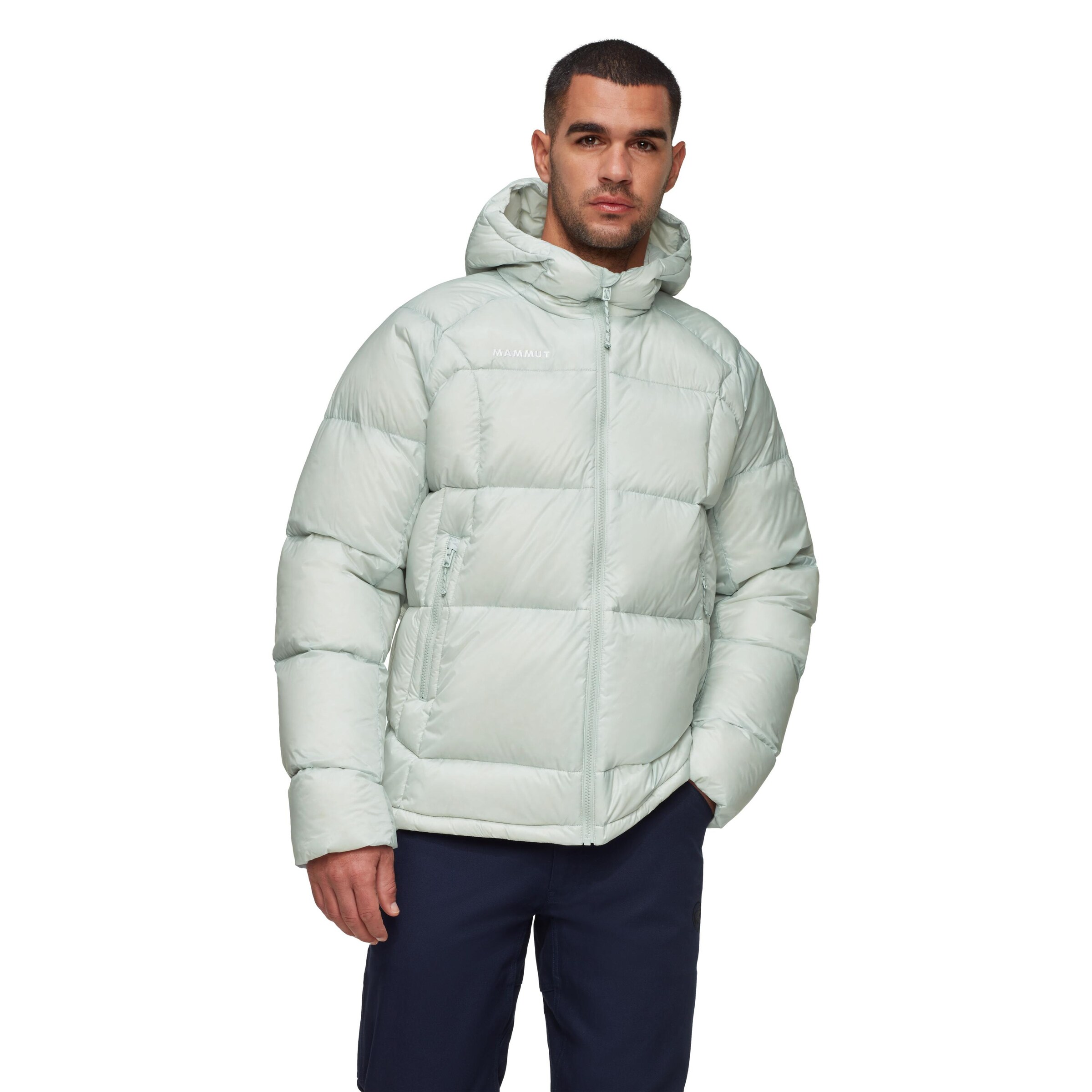 MAMMUT Outdoor jacket 'Glacier Glow' in Green: front
