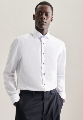 SEIDENSTICKER Slim fit Business Shirt in White