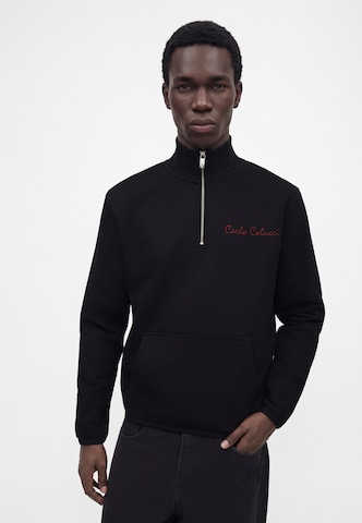 Carlo Colucci Sweatshirt i sort