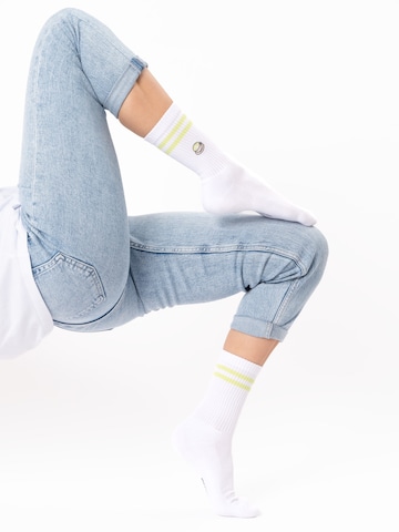 Occulto Athletic Socks 'Summer' in Green