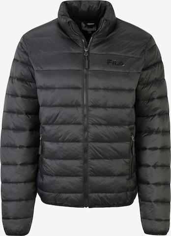 FILA Winterjas 'Carlos' in Zwart: voorkant