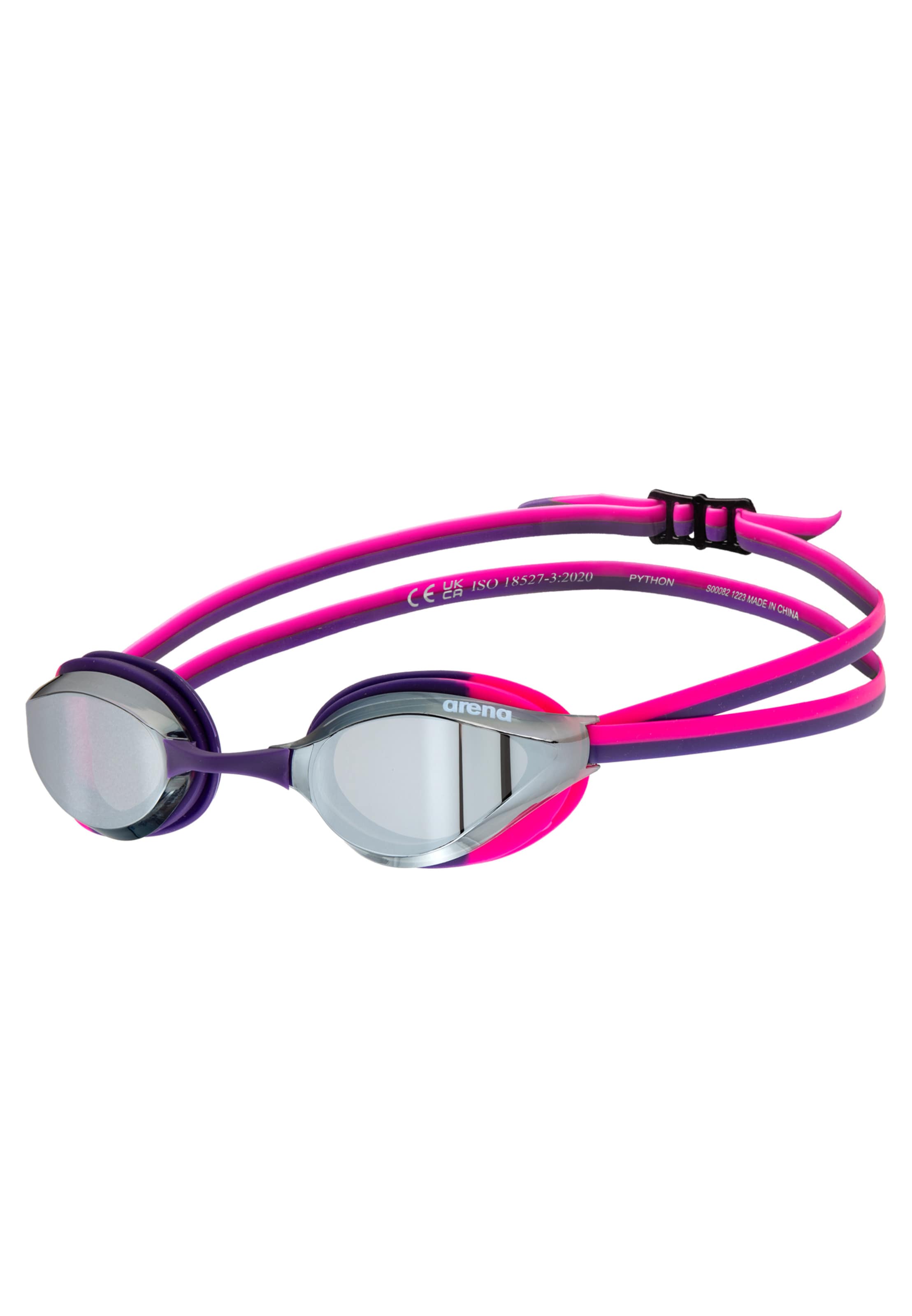 ARENA Glasses 'Python Mirror' in Pink: front