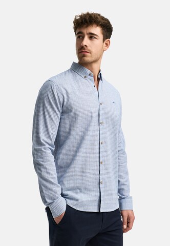 INDICODE JEANS Regular fit Overhemd 'Terra' in Blauw