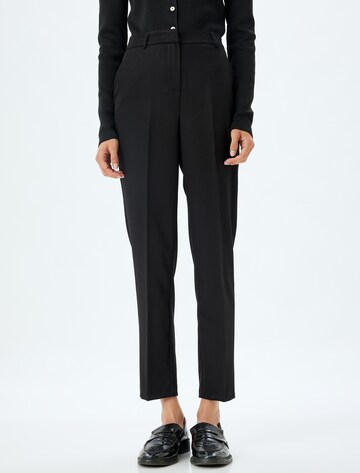 Koton Regular Pantalon in Zwart: voorkant