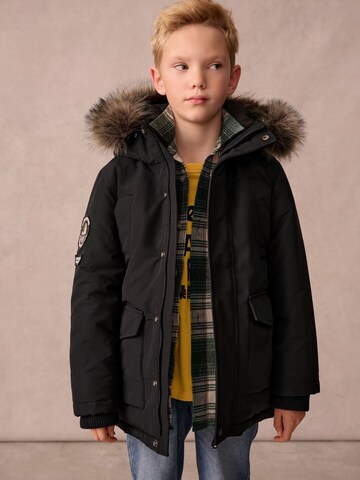 Superdry Overgangsjakke i sort: forside